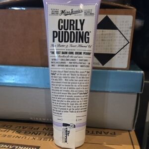 Miss Jessie's Curly Pudding - Shea & Sweet Almond Oil Full 8ox BN
